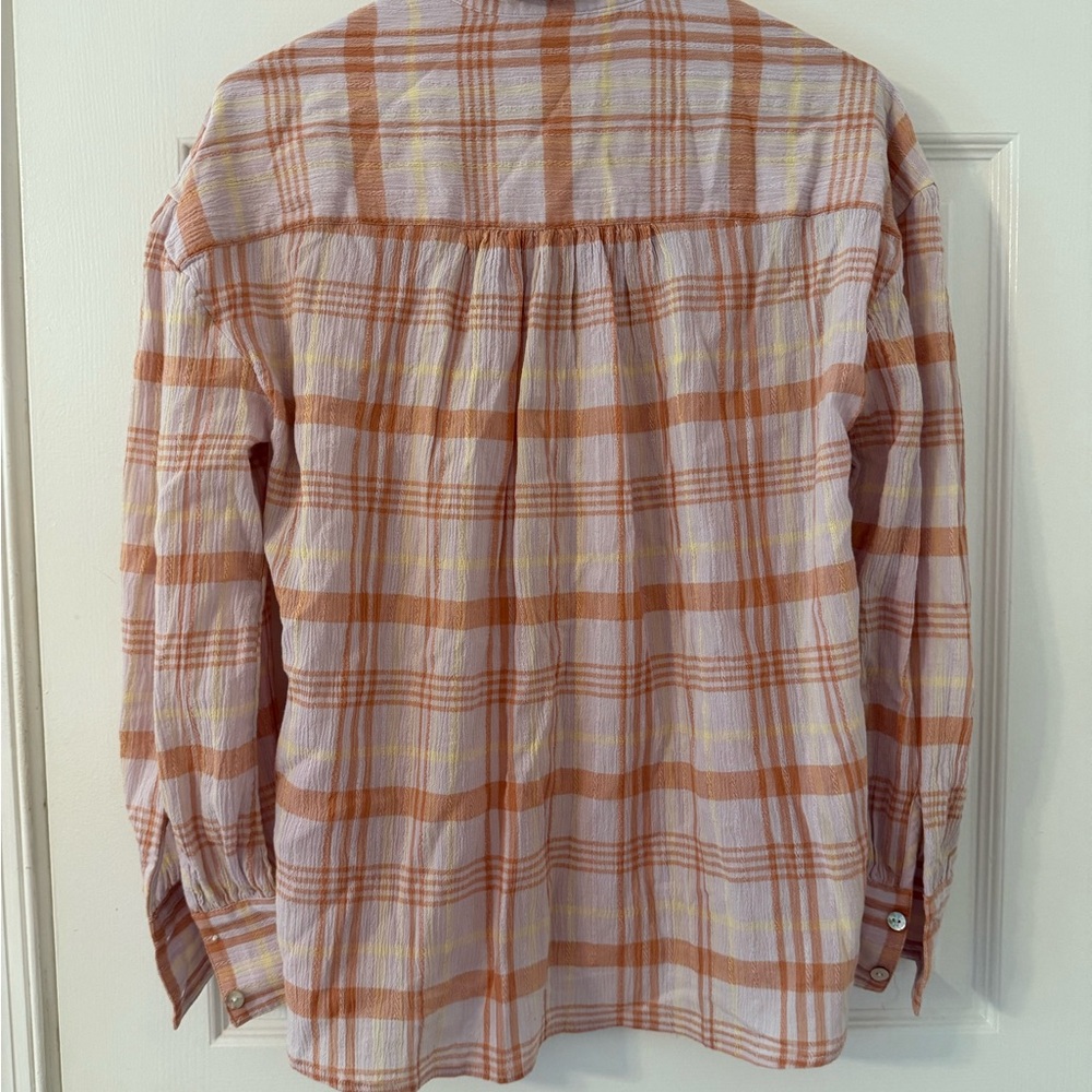 Faherty Olli Check Top - Picture 3 of 5
